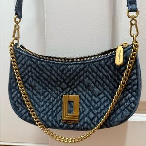Karl Lagerfeld Blue denim crossbody Bag